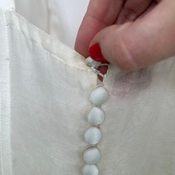 BHLDN x Amsale Olympia Gown Ivory Cream Women's Size 4 NWT FLAWS - Picture 13 of 16